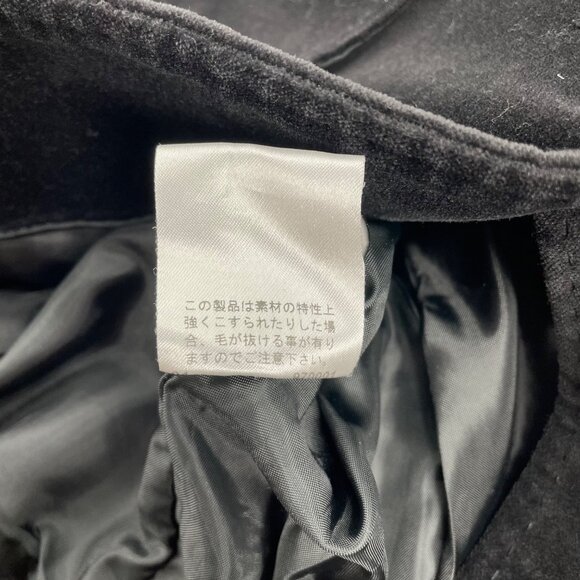 Comme Ca Ism Womens Blazer Size 4 Velvet Black Jacket Tailored Fit Dark Academia - Picture 5 of 7